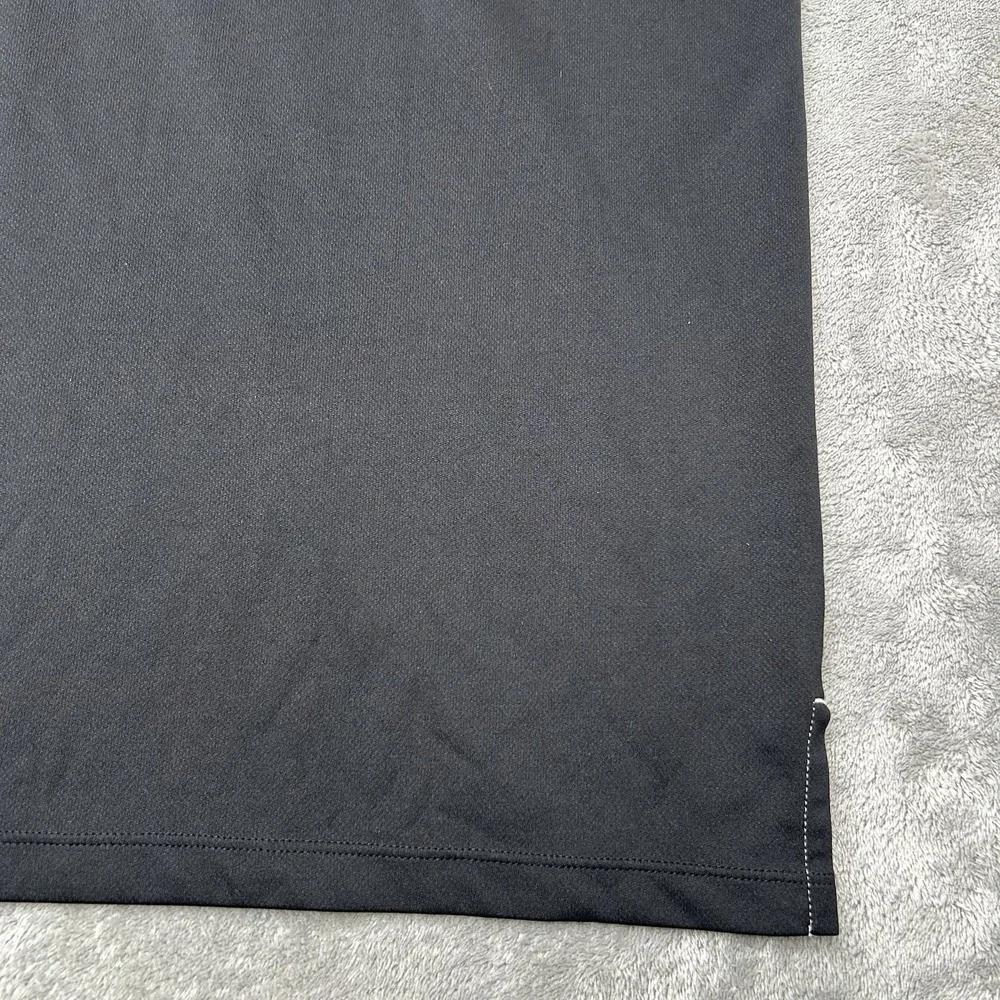 ADIDAS Polo Shirt Mens 2XL Golf Performance Sport Stretch Casual Black Gray